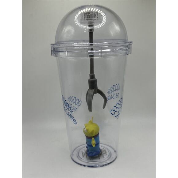 Disney Parks Pixar Toy Story Little Green Alien Claw Light Up Cup Tumbler - Picture 2 of 10